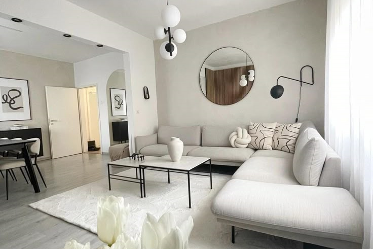 مبلمان مناسب پذیرایی کوچک